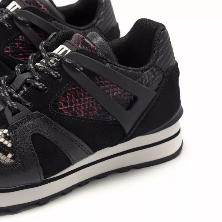 Zapatillas deportivas SixtySeven 67 con detalles granates