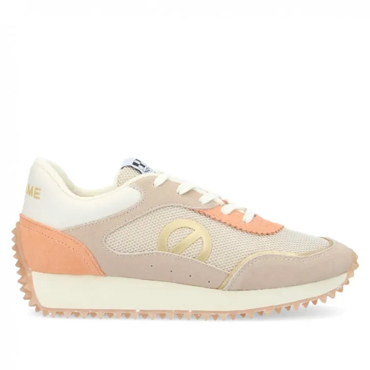 Zapatillas urban NO NAME punky jogger W beige