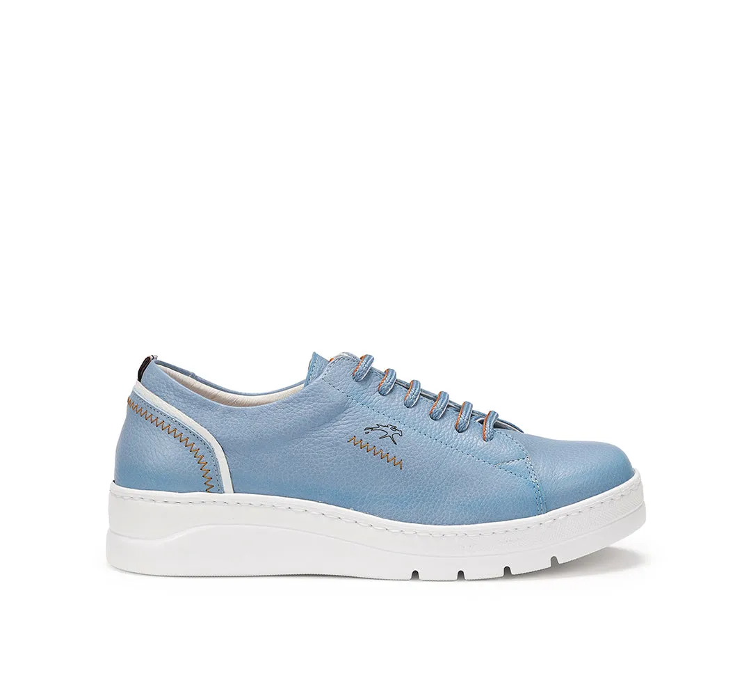 ZAPATO MUJER POMPAS FLUCHOS F1422 AZUL