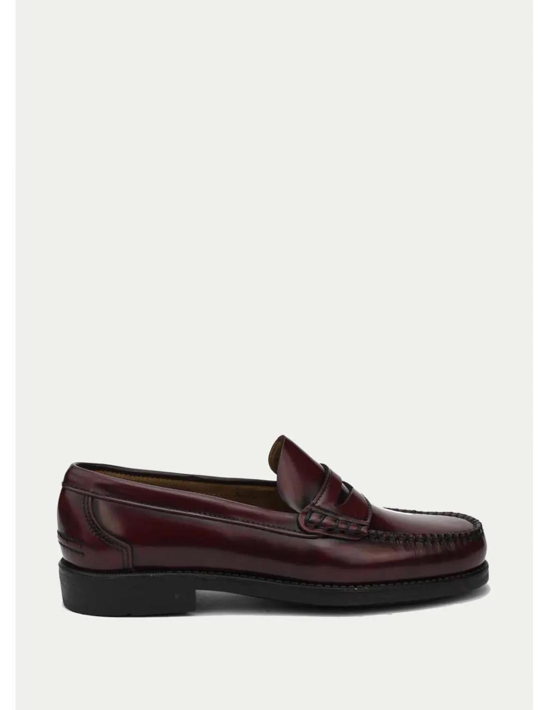 ZAPATO VESTIR JEBE 1GOMA GRANATE 