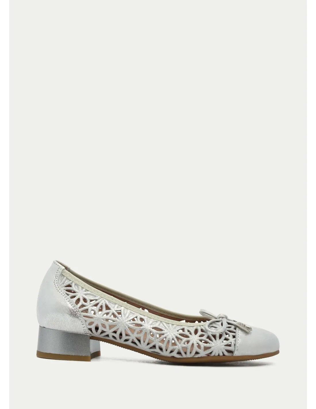 ZAPATO VESTIR PITILLOS 1401 PLATA 