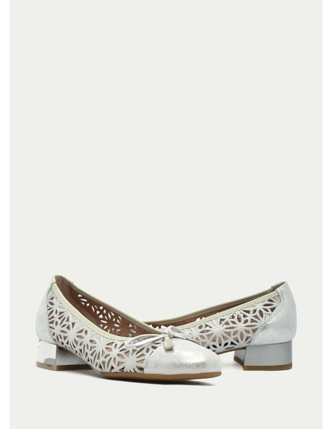ZAPATO VESTIR PITILLOS 1401 PLATA 