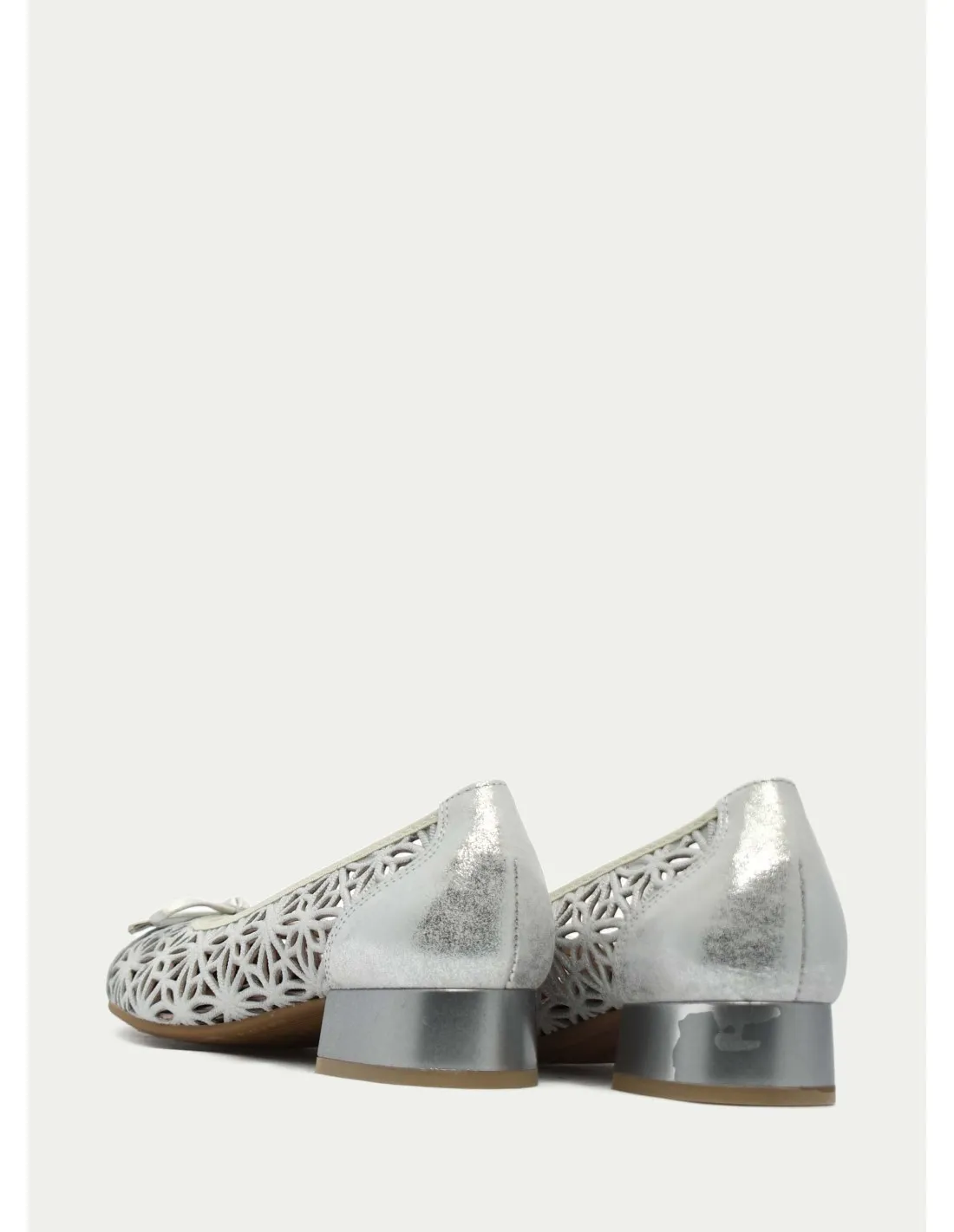 ZAPATO VESTIR PITILLOS 1401 PLATA 