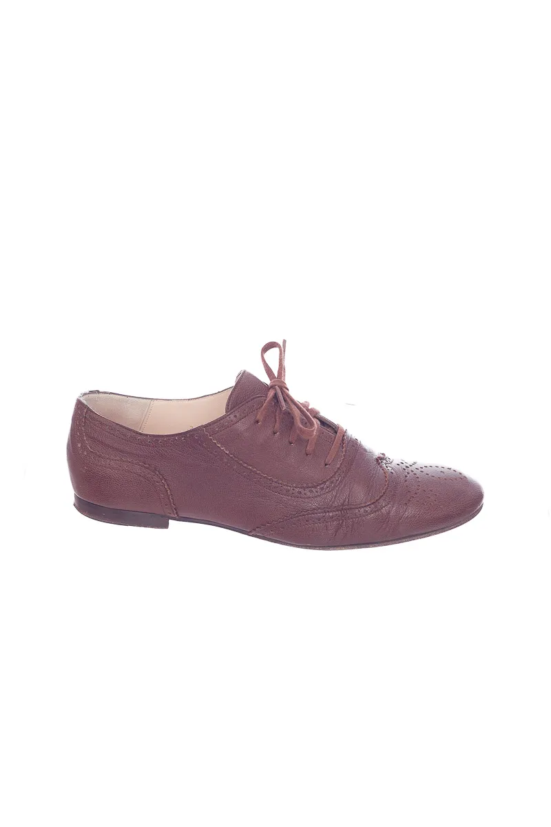 ZAPATOS COLOR CAFé  CAROLINA HERRERA