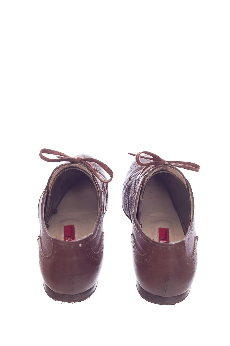 ZAPATOS COLOR CAFé  CAROLINA HERRERA