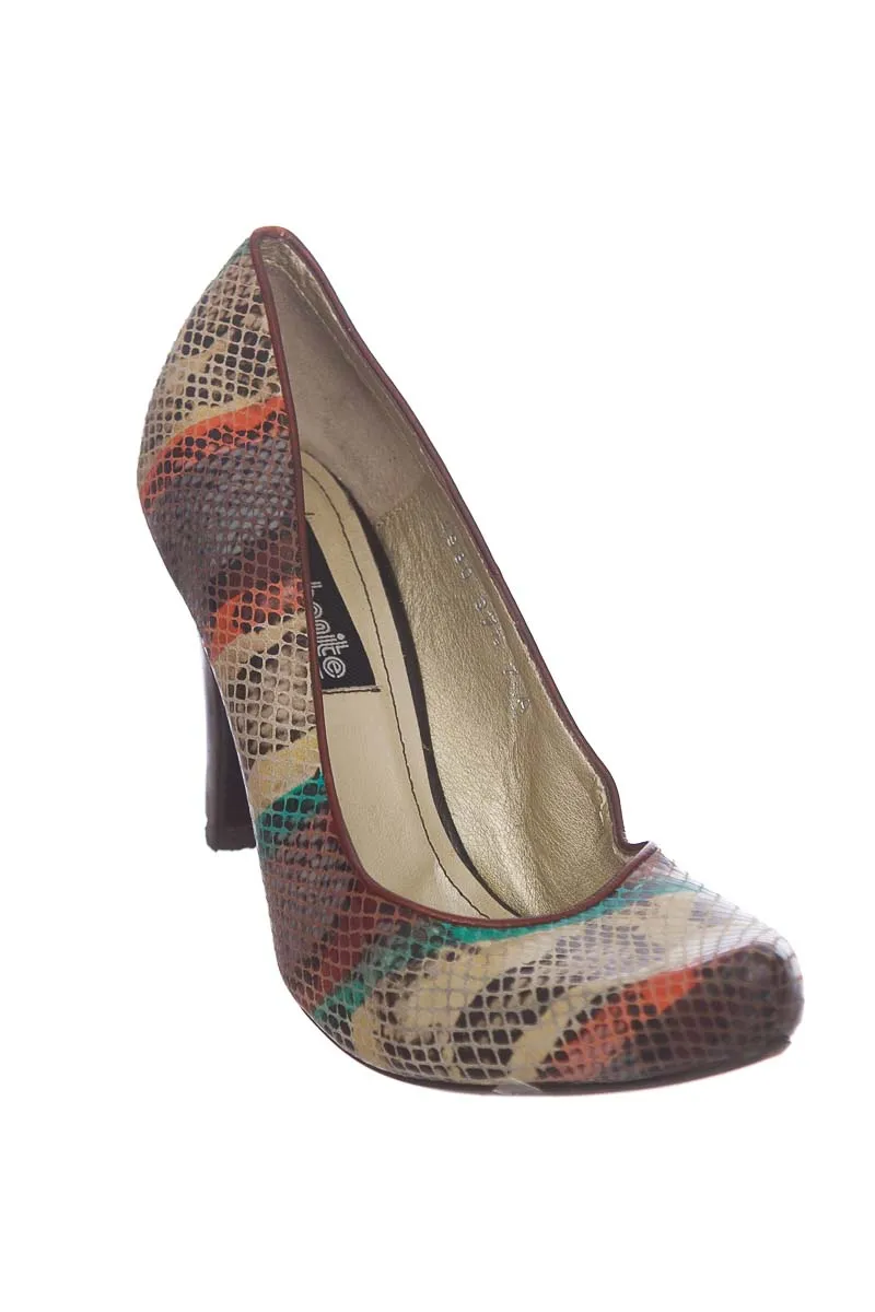 ZAPATOS COLOR ESTAMPADO  BON BONITE