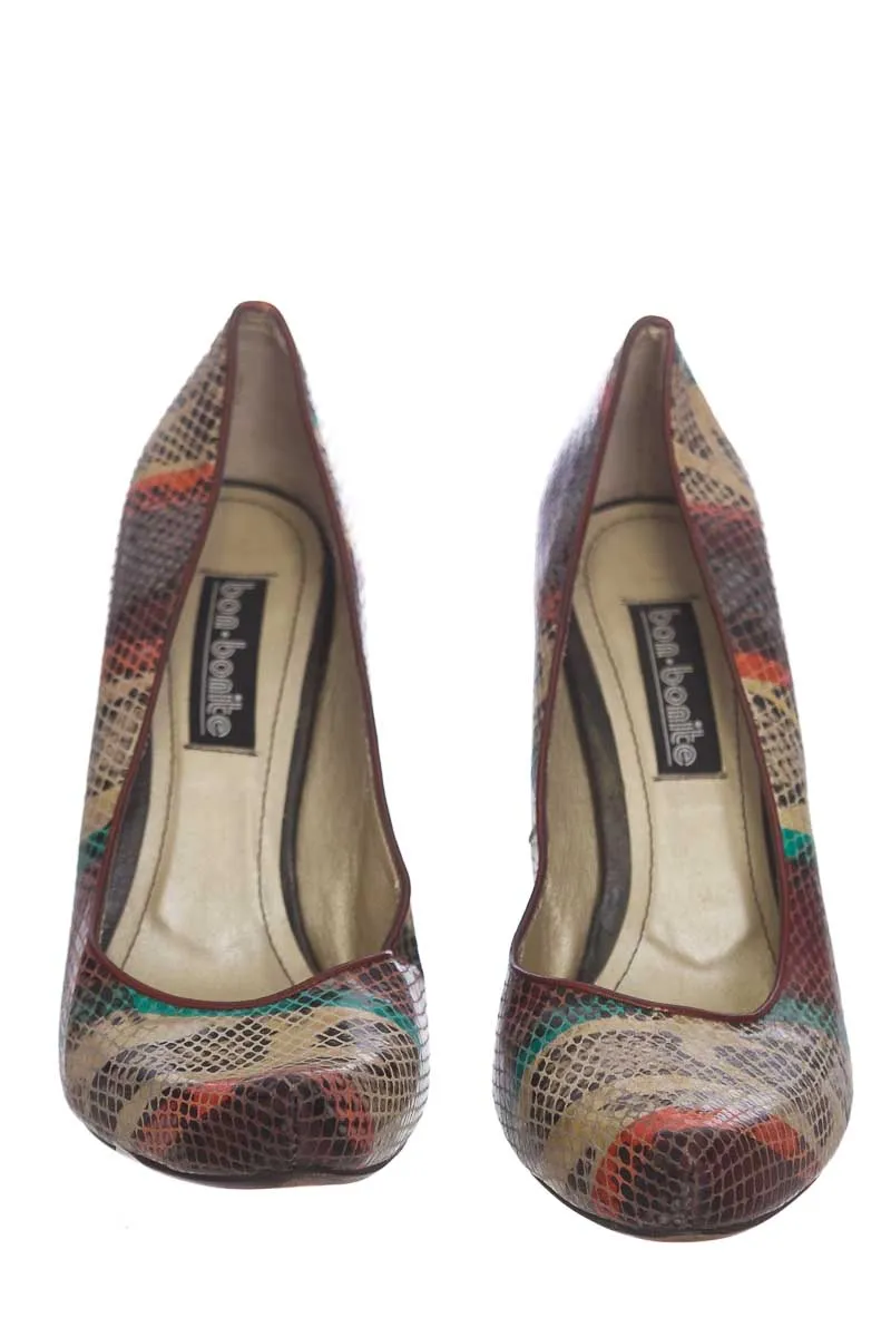 ZAPATOS COLOR ESTAMPADO  BON BONITE