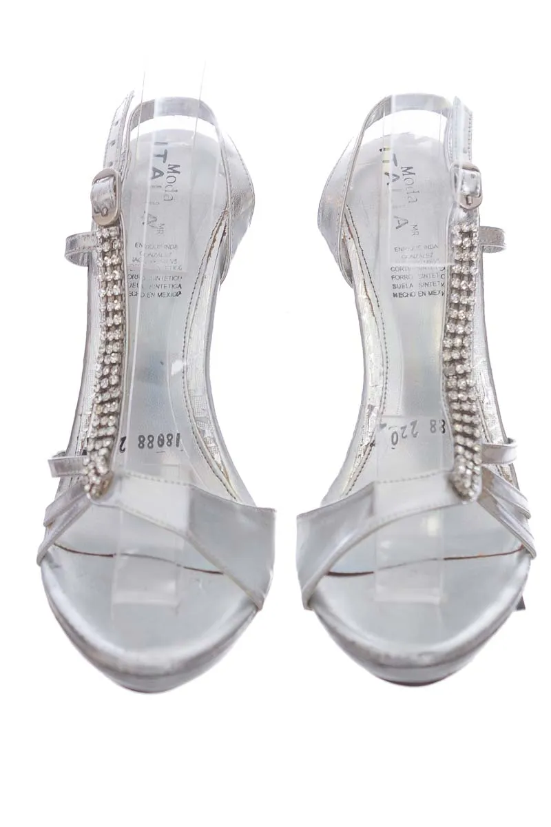 ZAPATOS COLOR GRIS  MODA ITALIA