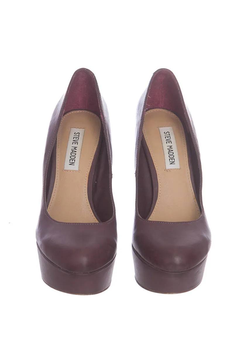 ZAPATOS COLOR VINOTINTO  STEVE MADDEN