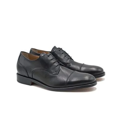 Zapatos Con Alzas Para Hombre Birmingham Negro Masaltos