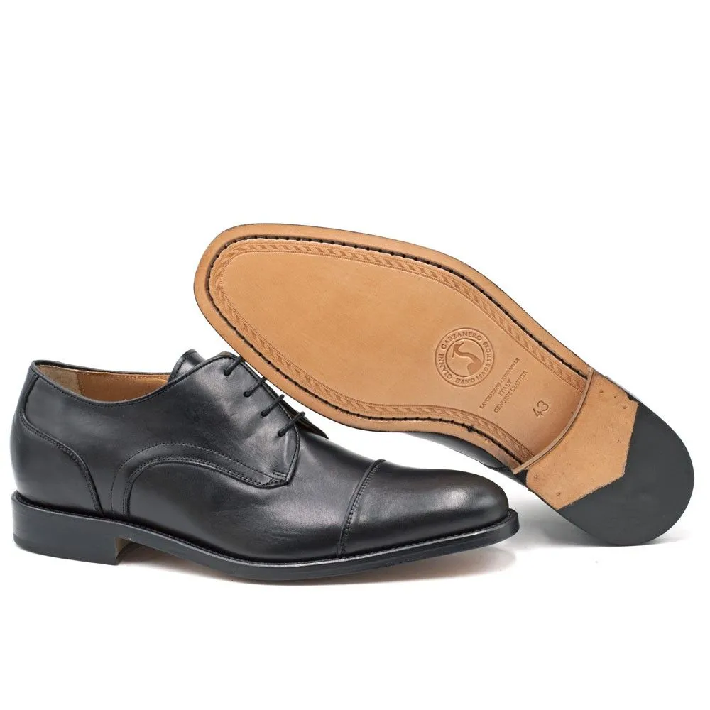 Zapatos Con Alzas Para Hombre Birmingham Negro Masaltos