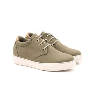 Zapatos Con Alzas Para Hombre Bronx Verde Masaltos