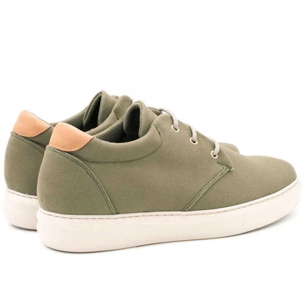Zapatos Con Alzas Para Hombre Bronx Verde Masaltos