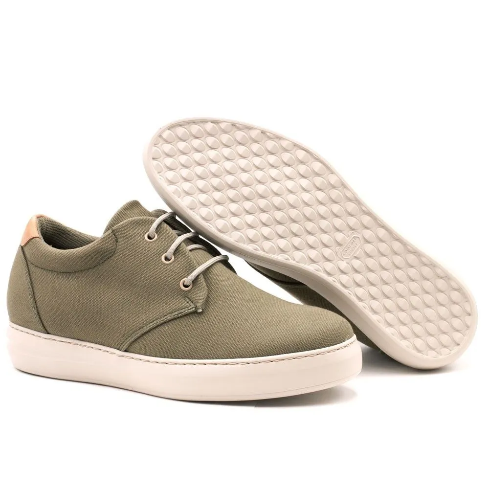 Zapatos Con Alzas Para Hombre Bronx Verde Masaltos