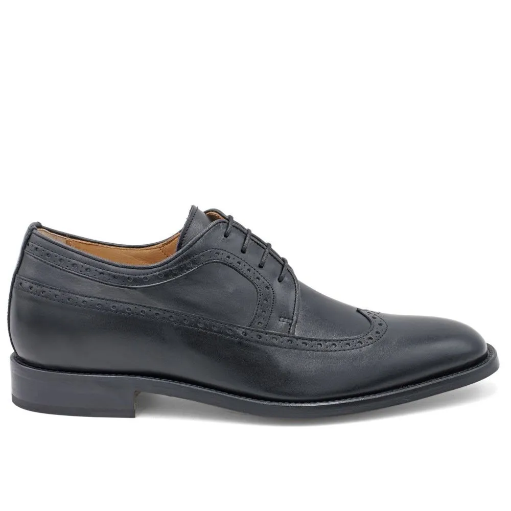 Zapatos Con Alzas Para Hombre Lexter Negro Masaltos