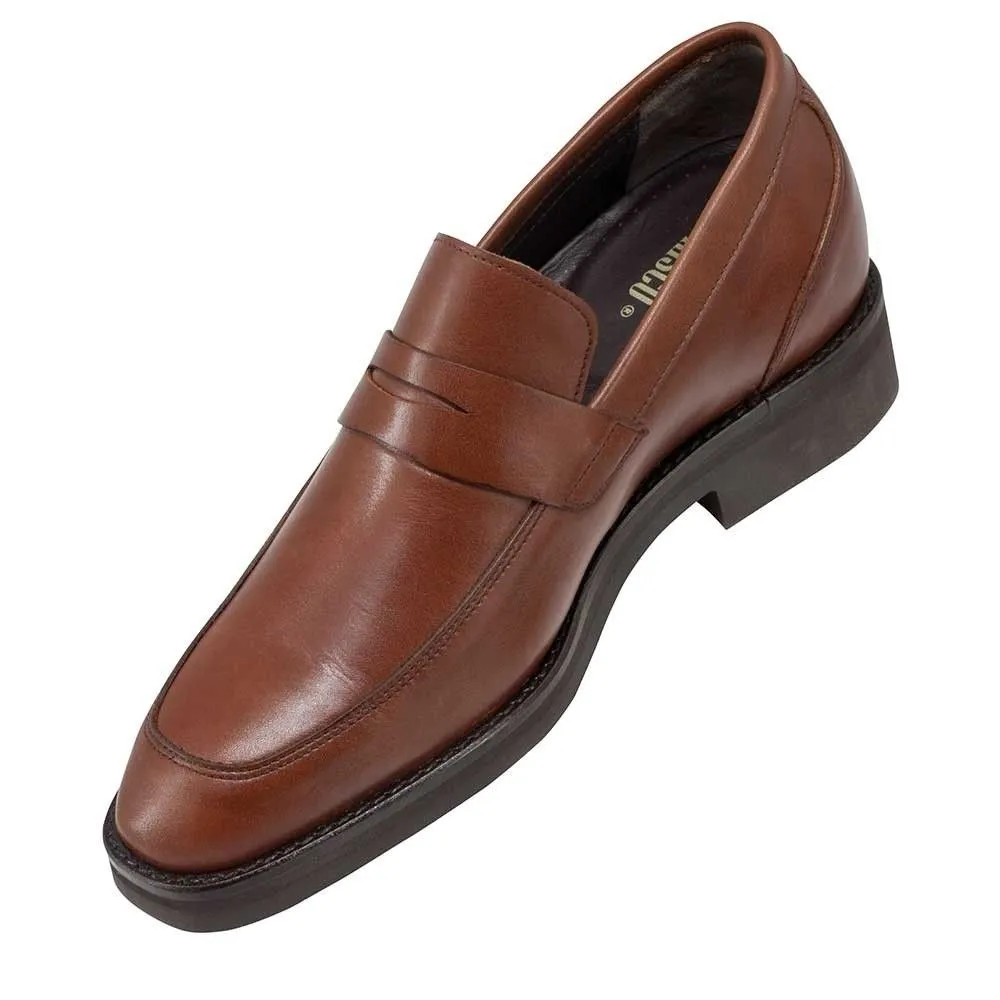 Zapatos Con Alzas Para Hombre Milan Marron Masaltos