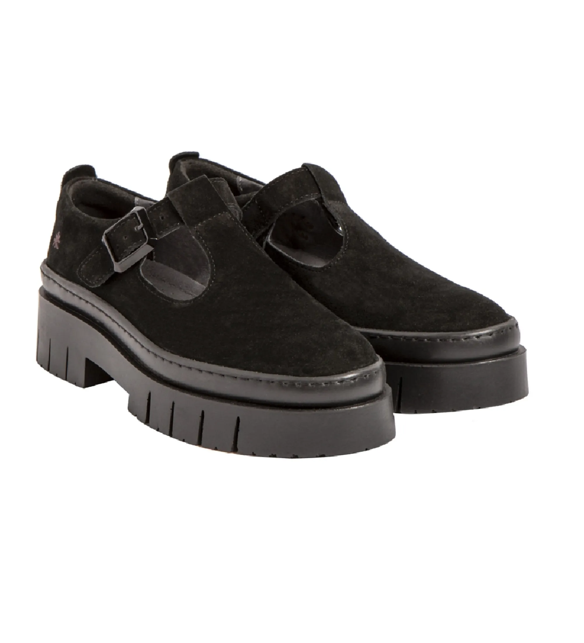 Zapatos de piel 1957 negro