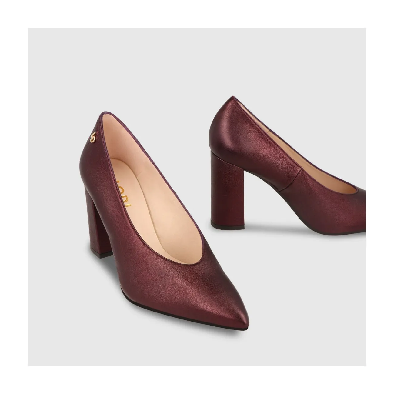 ZAPATOS DE SALÓN MORADOS SEMY