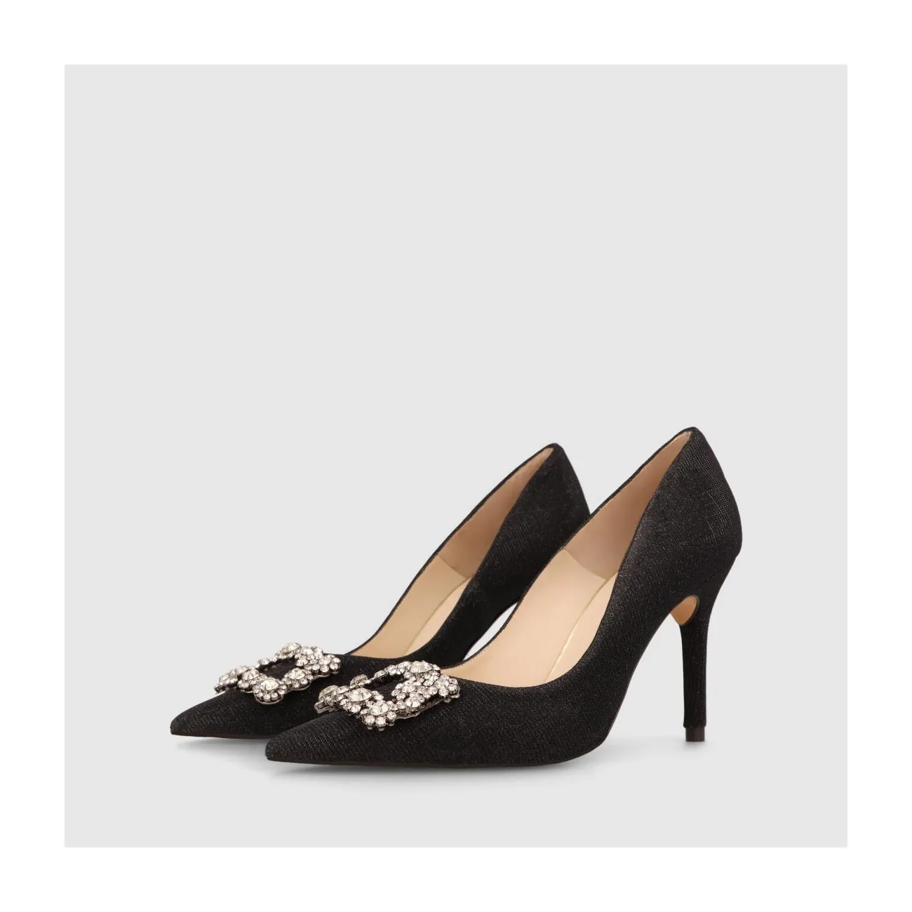 ZAPATOS DE SALÓN NEGROS SOBRITE