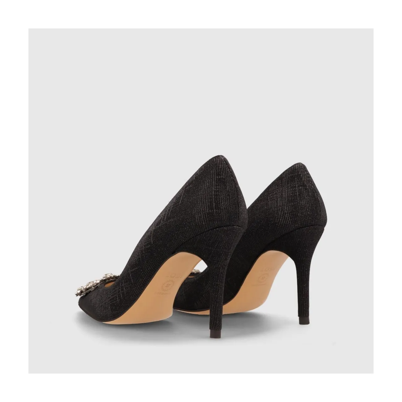 ZAPATOS DE SALÓN NEGROS SOBRITE
