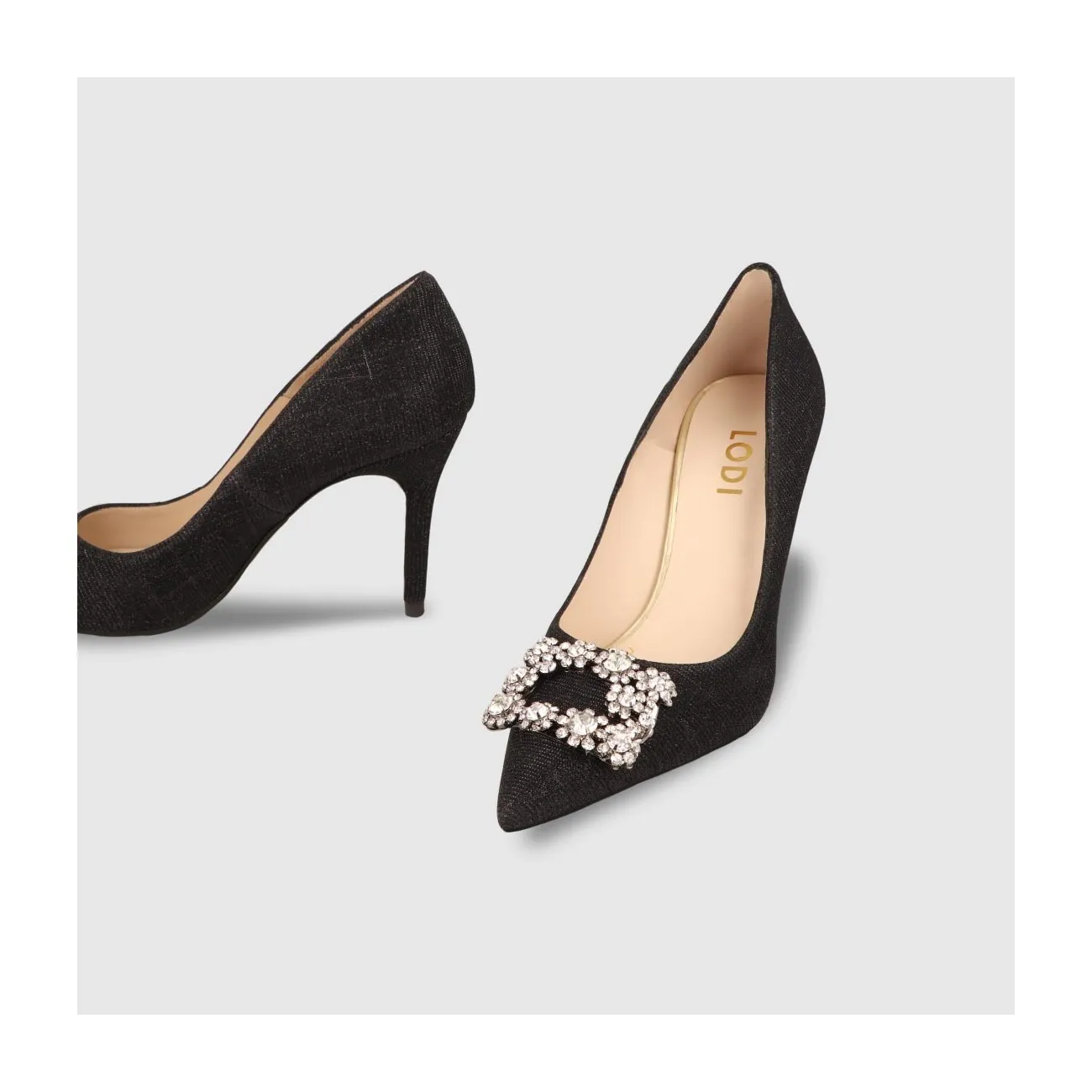 ZAPATOS DE SALÓN NEGROS SOBRITE