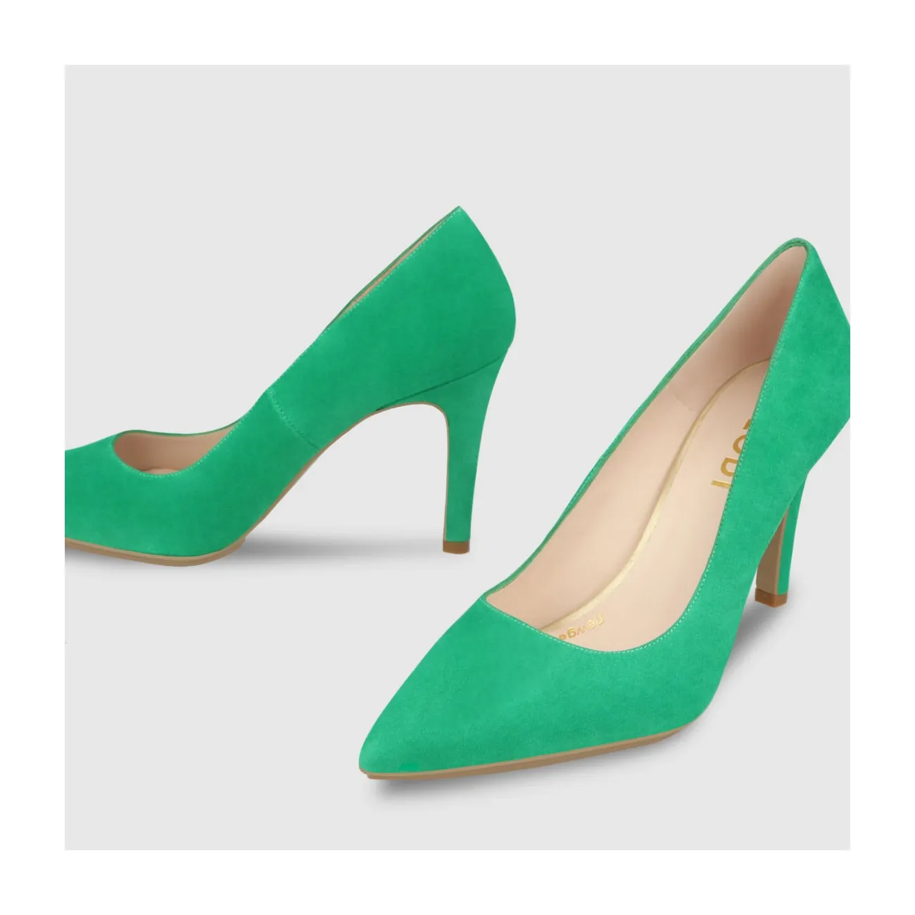 ZAPATOS DE SALÓN VERDES RACHELTP