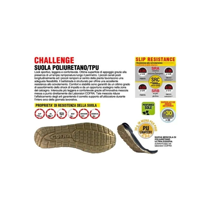 Zapatos de seguridad Cofra Action S3 SRC
