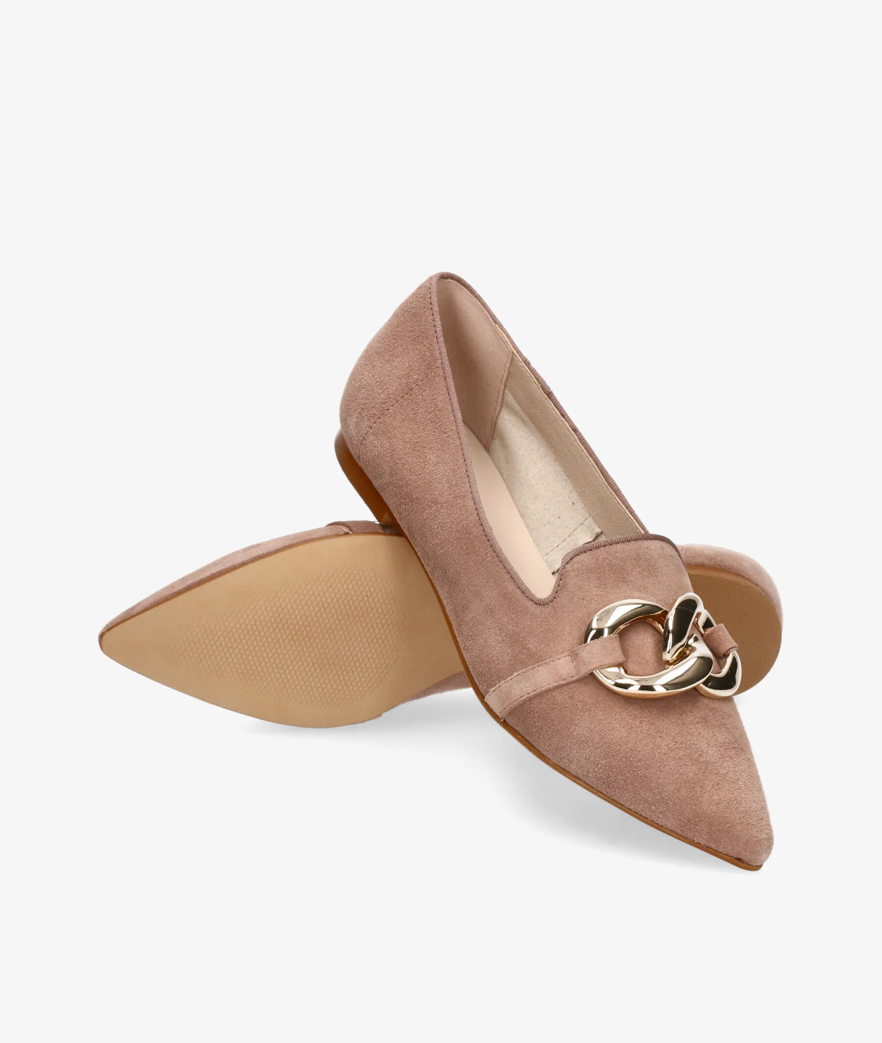 Zapatos de vestir bloom&you EDELWEIS en serraje nude
