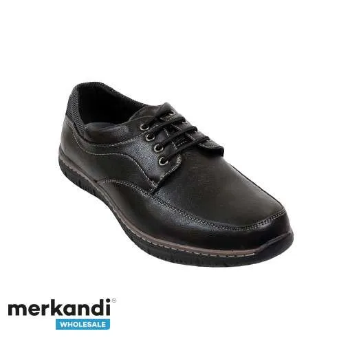ZAPATOS DE VESTIR PARA HOMBRE DE ALTA CALIDAD EN PIEL SINTéTICA  TALLAS SURTIDAS DE LA 40 A LA 45  2891 PARES DISPONIBLES