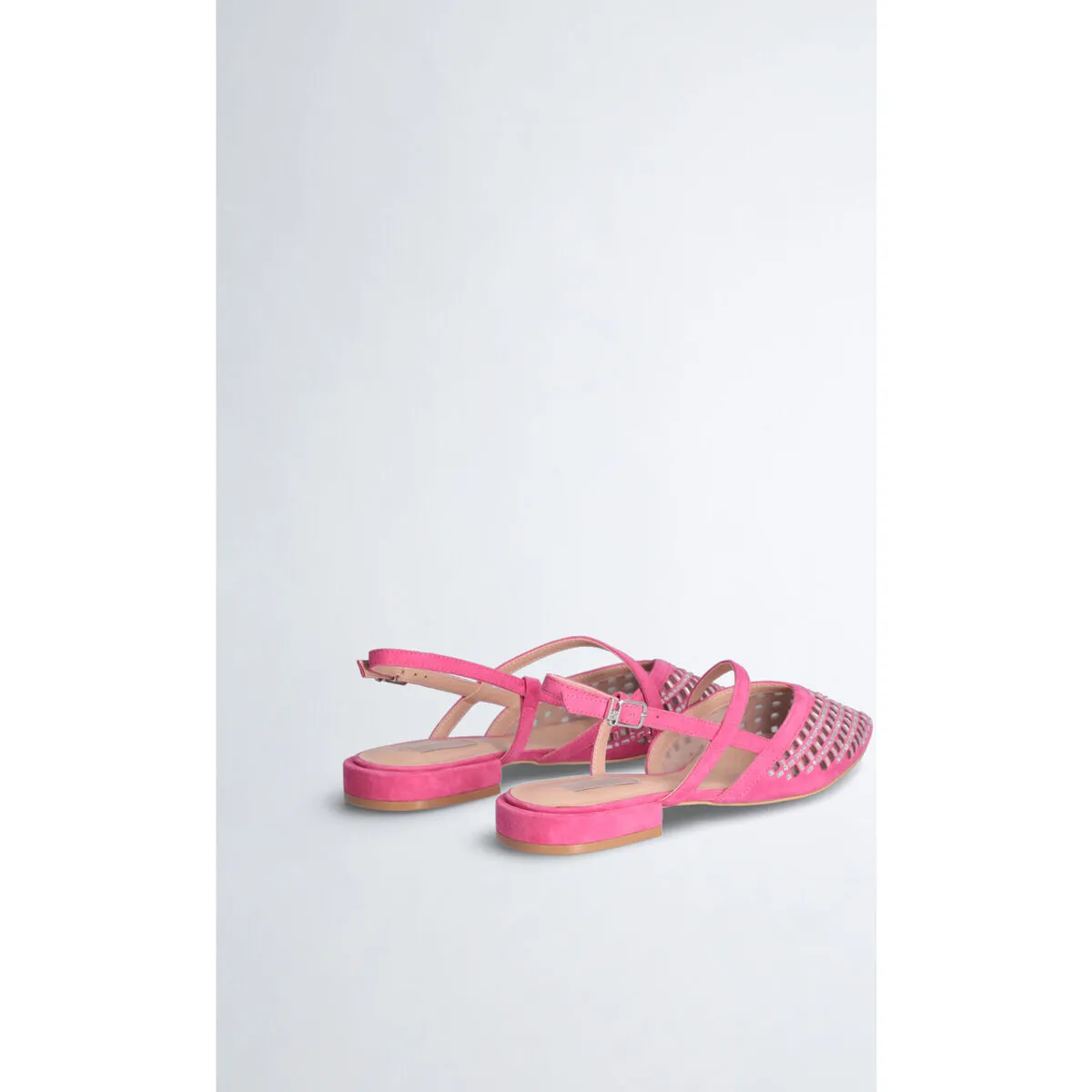 Zapatos destalonados con strass
