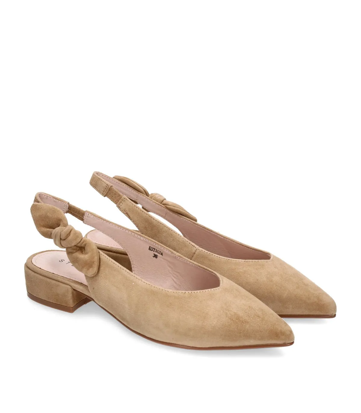 ZAPATOS DESTALONADOS DE NOBUCK STEPHEN ALLEN ESTIGIA CAMEL