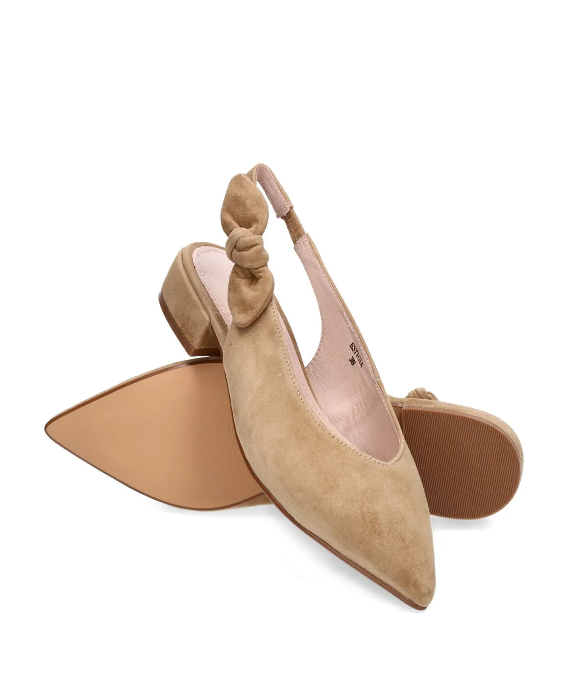 ZAPATOS DESTALONADOS DE NOBUCK STEPHEN ALLEN ESTIGIA CAMEL