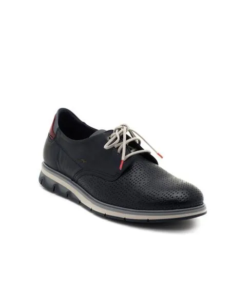zapatos fluchos f0773 azules para hombre