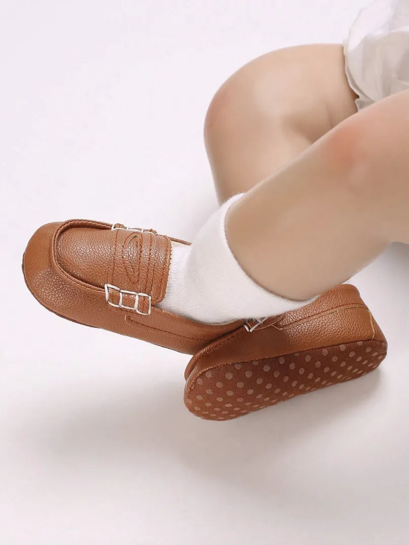 Zapatos Marrones para Bebés Elegancia en Cada Paso