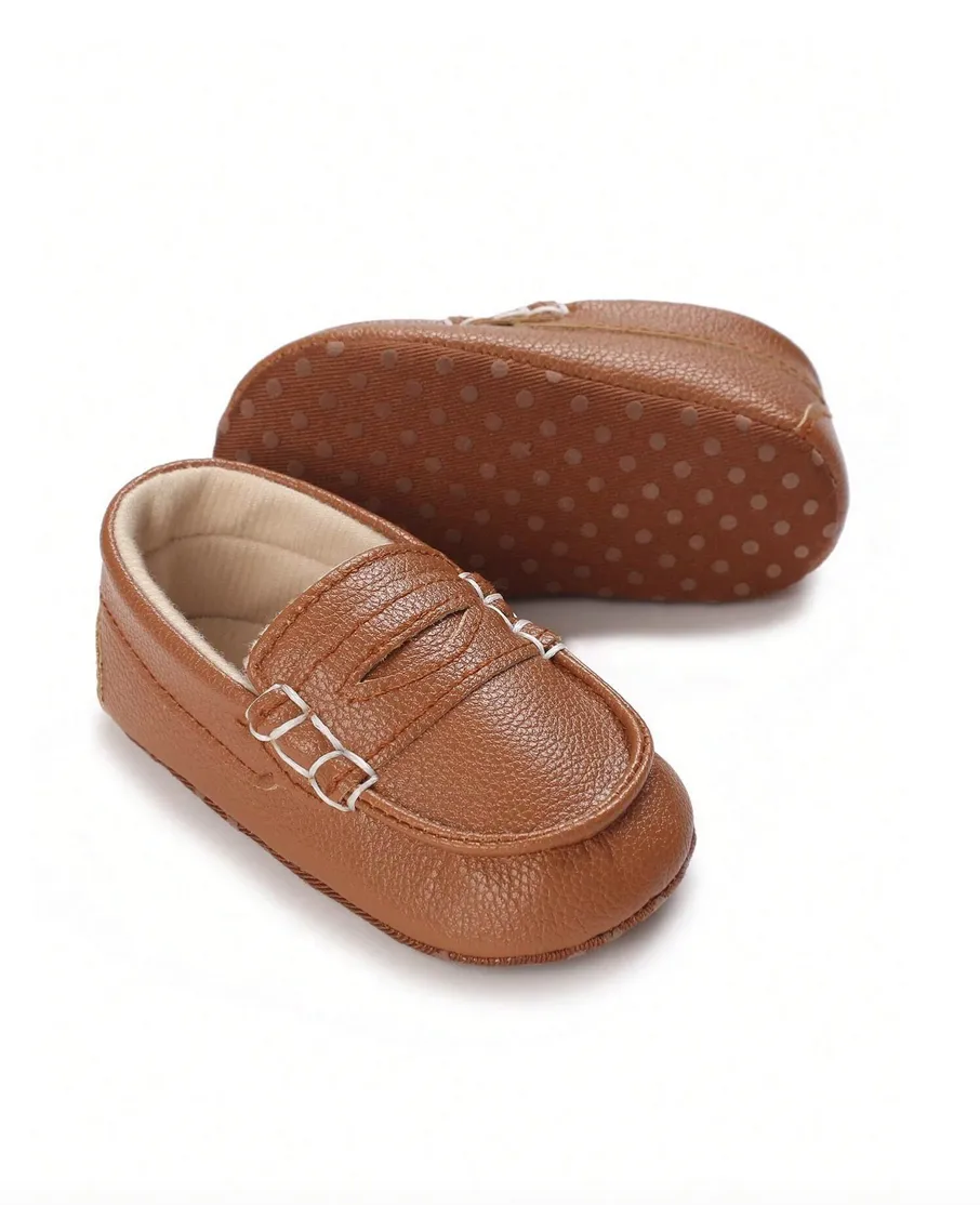 Zapatos Marrones para Bebés Elegancia en Cada Paso