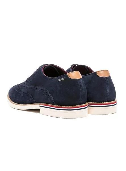 zapatos pepe jeans dave marino para hombre