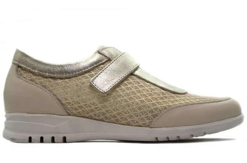 Zapatos Pitillos 2825 textil beig