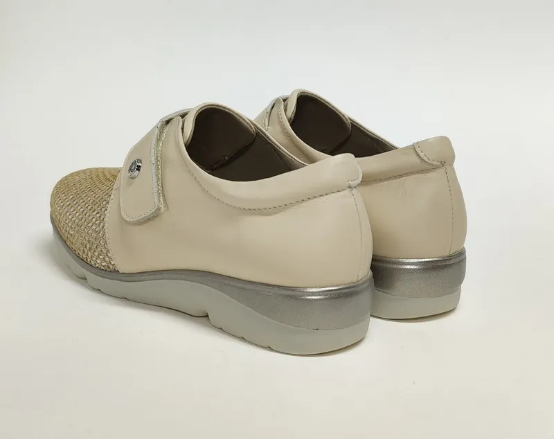 Zapatos Pitillos 5760 textil beig
