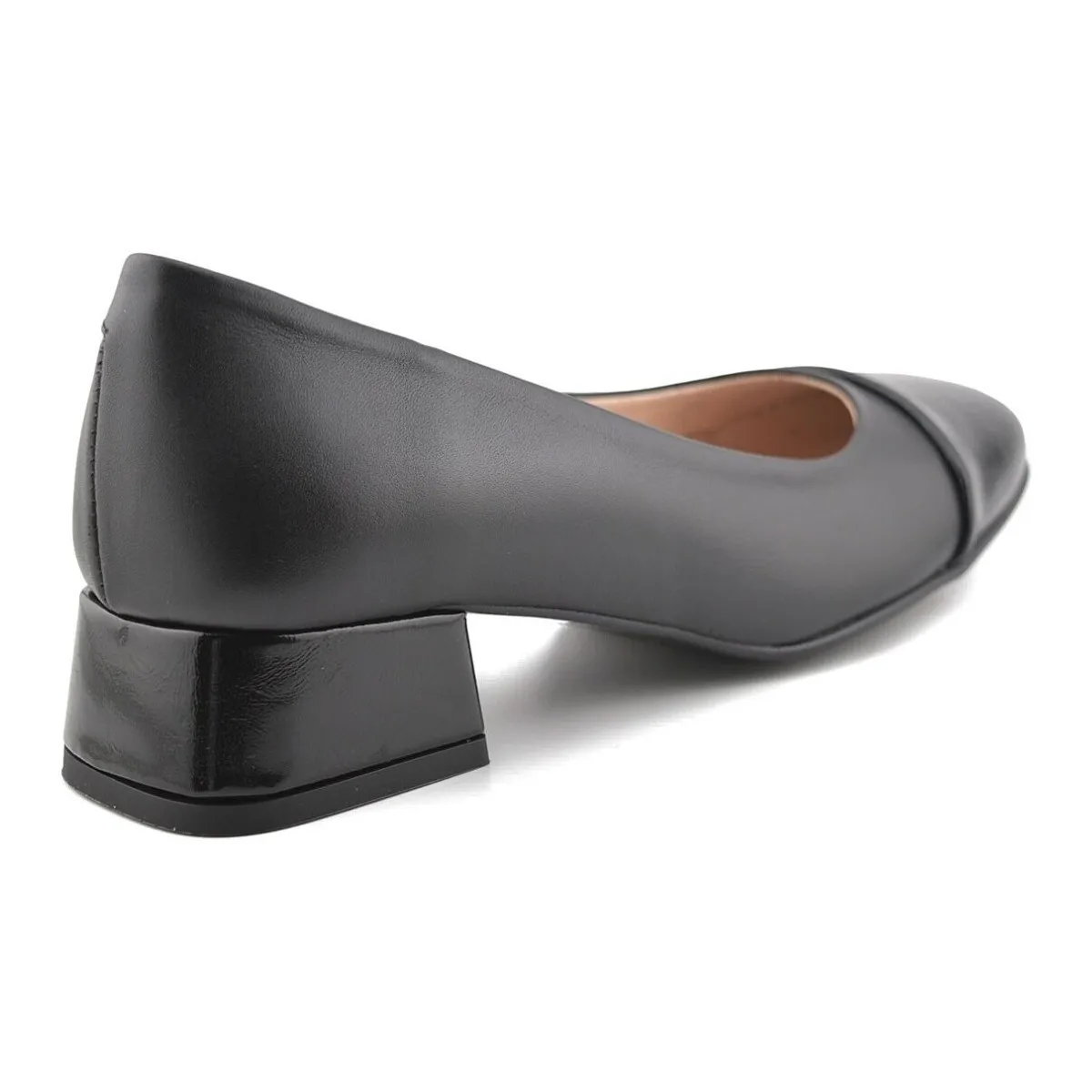Zapatos Salones negros de piel by