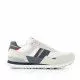 Zapatos sport Lois  blancas combinadas con detalles azules