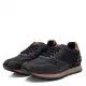 Zapatos sport Xti 043025 talón con textura y detalles marrones