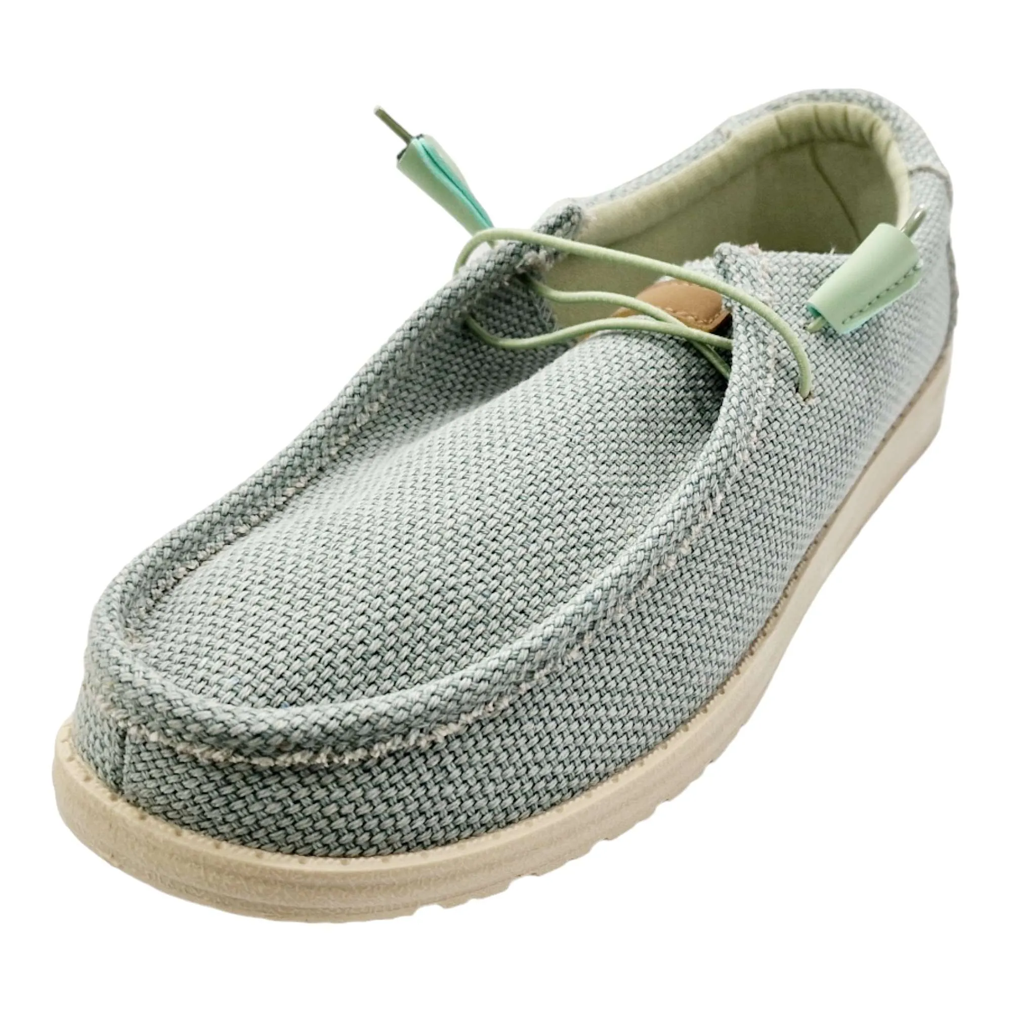 ZAPATOS WALABI HOMBRE TEJIDO VERDE
