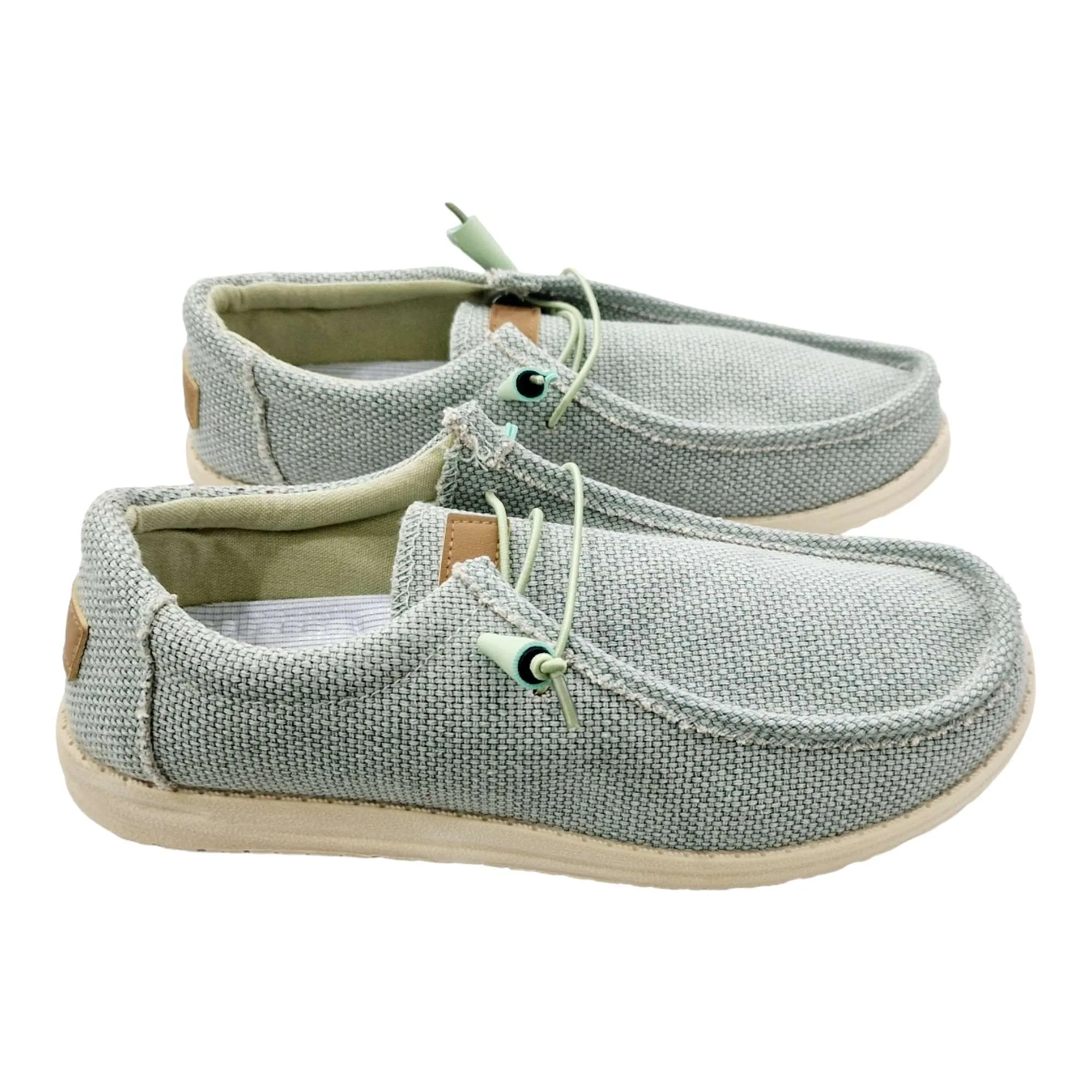 ZAPATOS WALABI HOMBRE TEJIDO VERDE