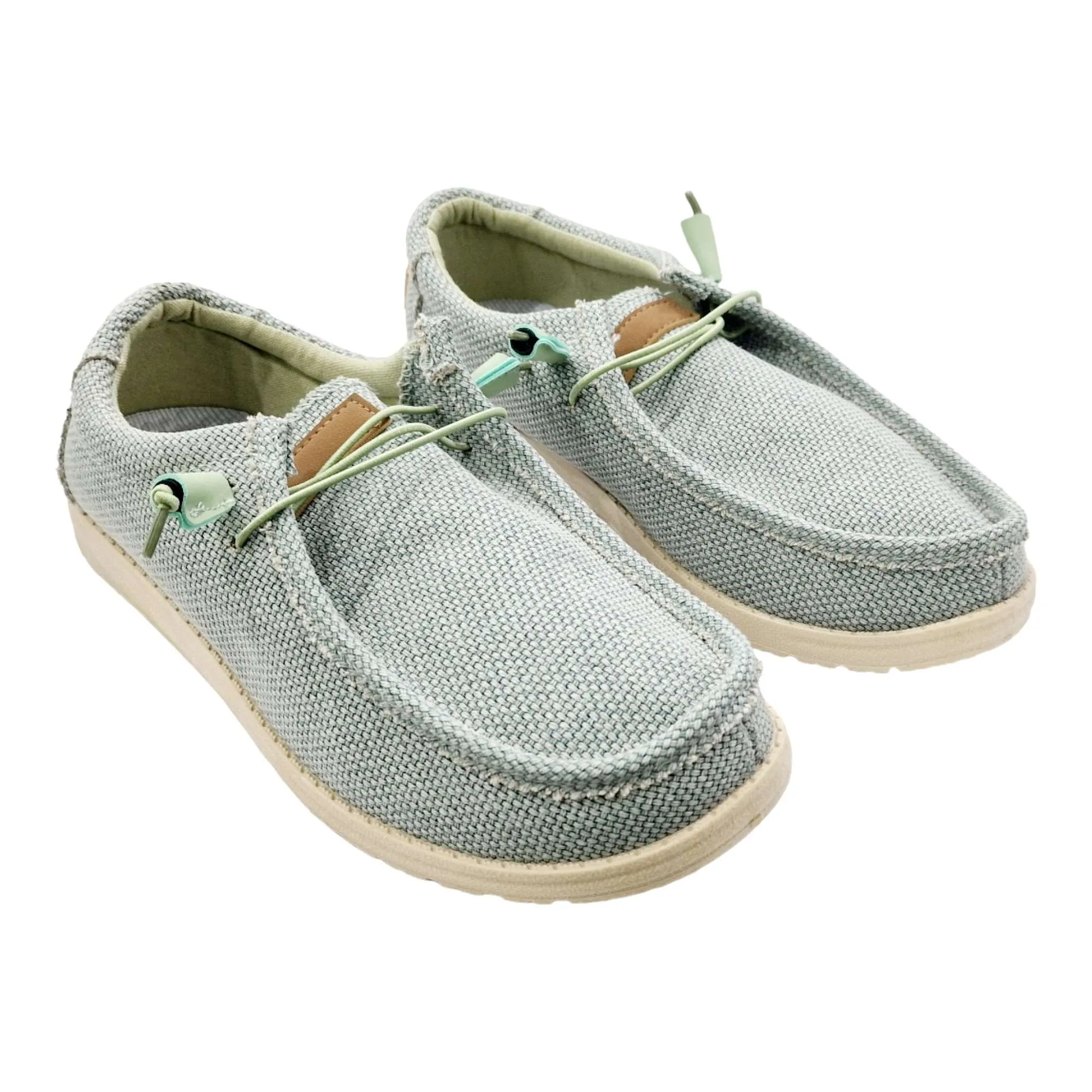 ZAPATOS WALABI HOMBRE TEJIDO VERDE