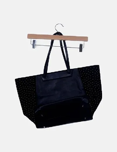 Zara Bolso shopper con tachuelas