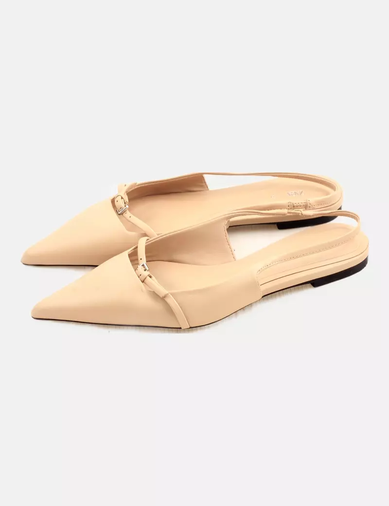 Zara Mule nude básico