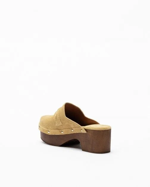 Zuecos PROF Moca Sfilo Beige